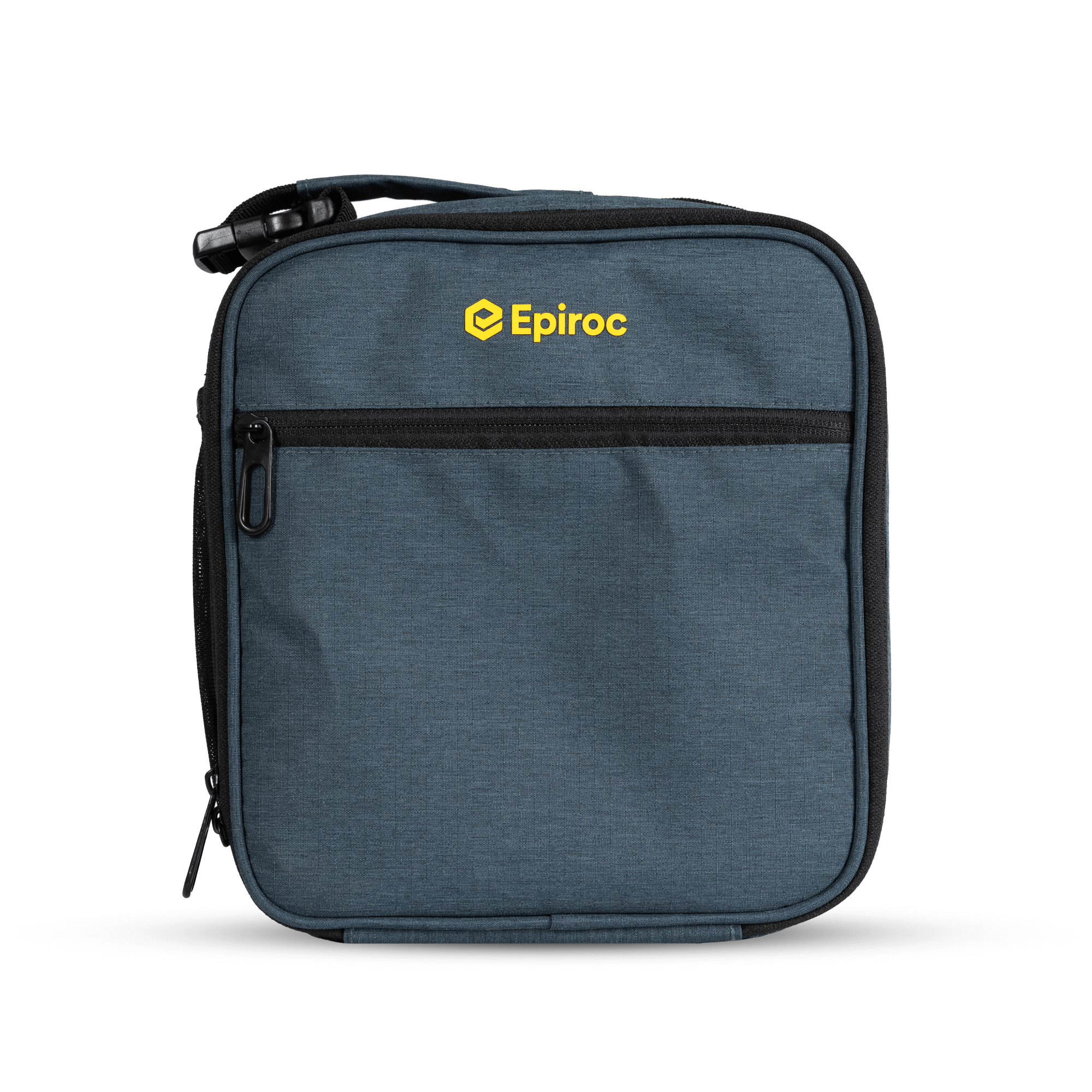 cooler bag with epiroc logo pocket front