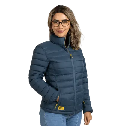 padded jacket with epiroc logo