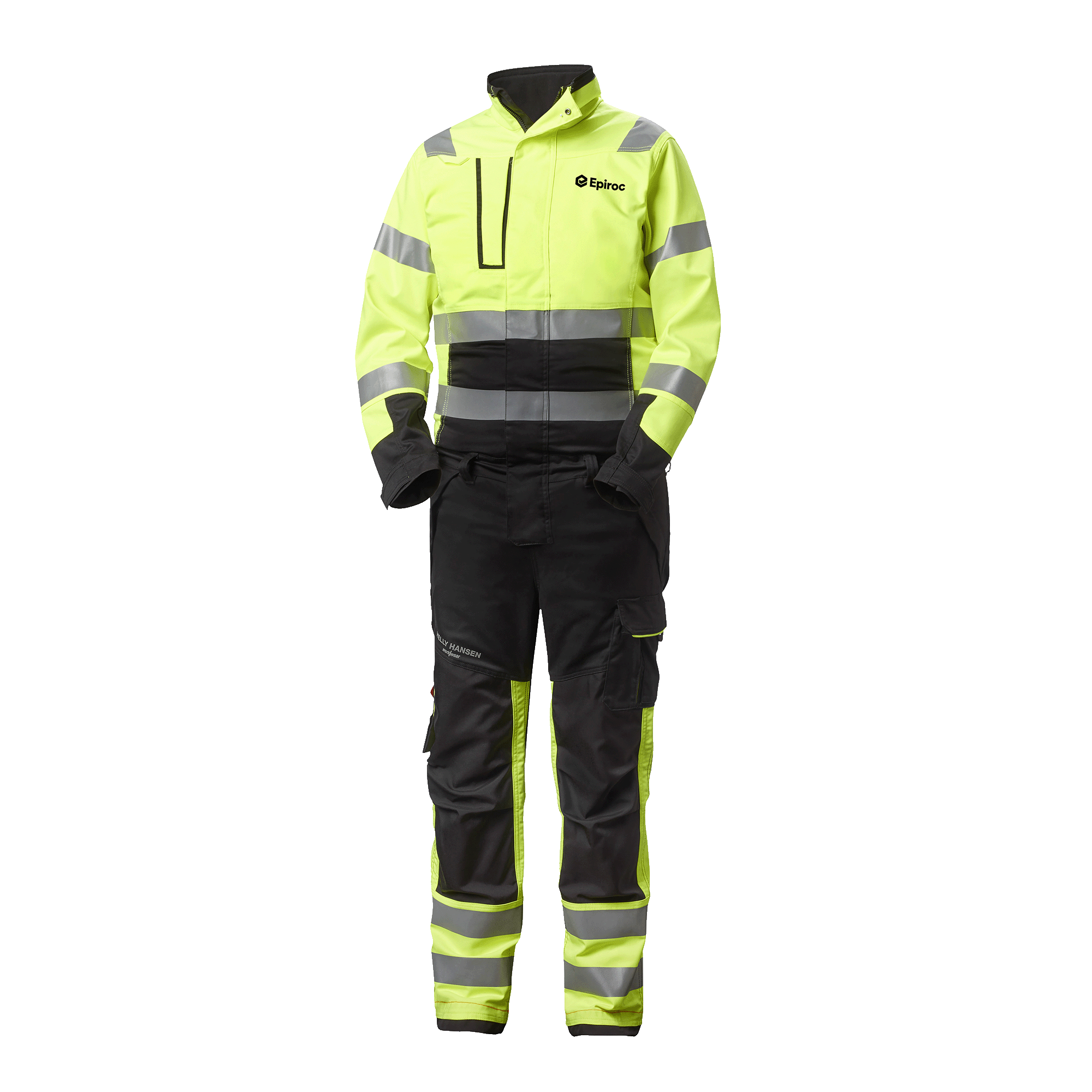 high vis coverall