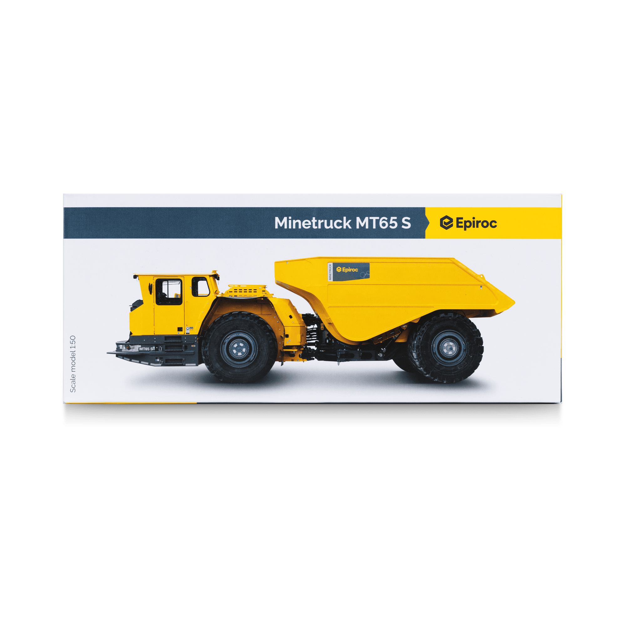 Yellow Epiroc scalemodel 