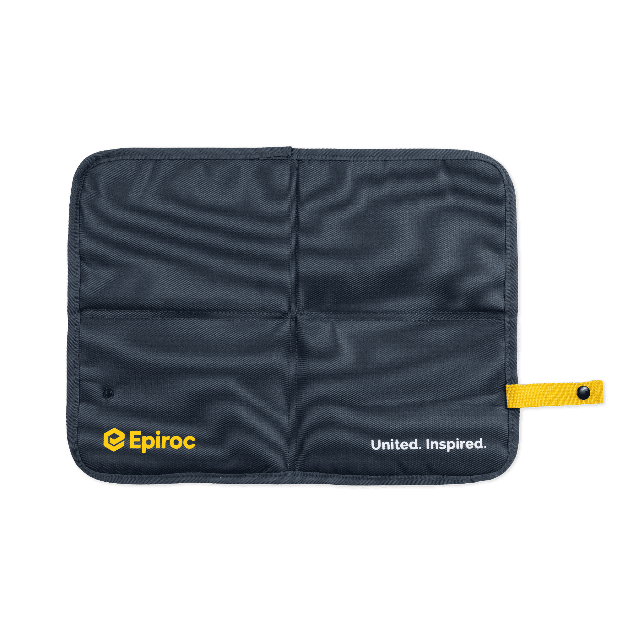 epiroc seat pad in grey