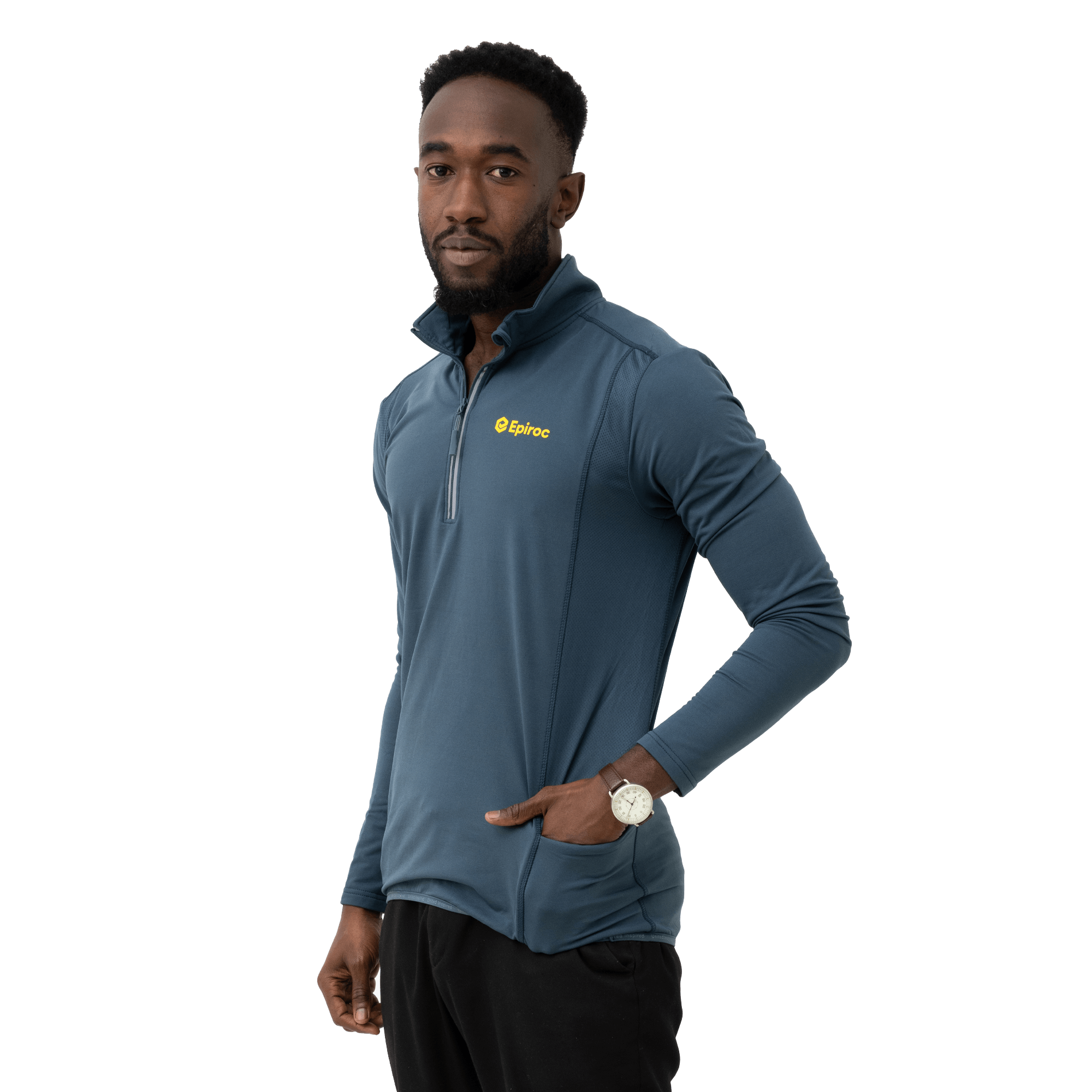 grey epiroc active sweater 