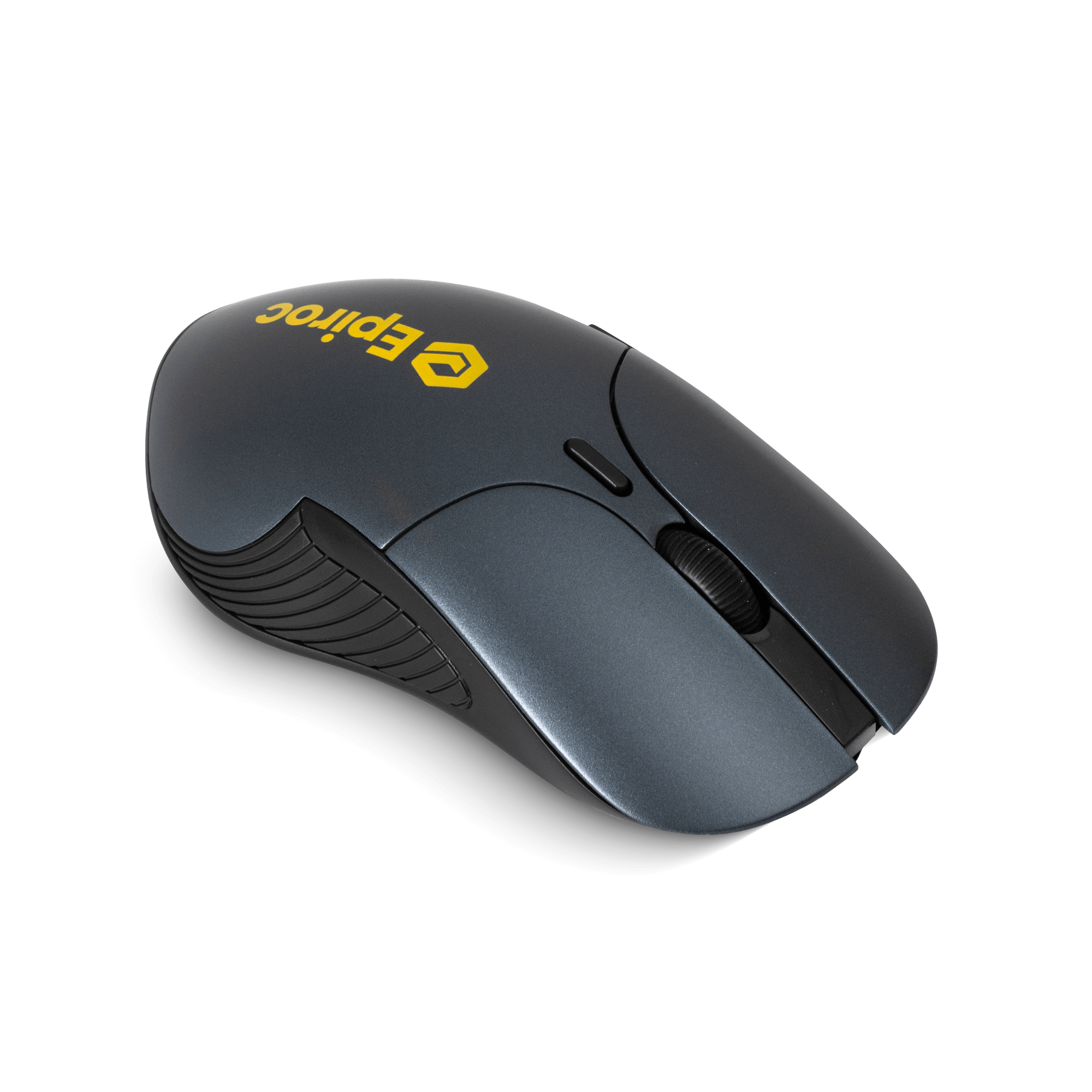grey mouse with epiroc logo