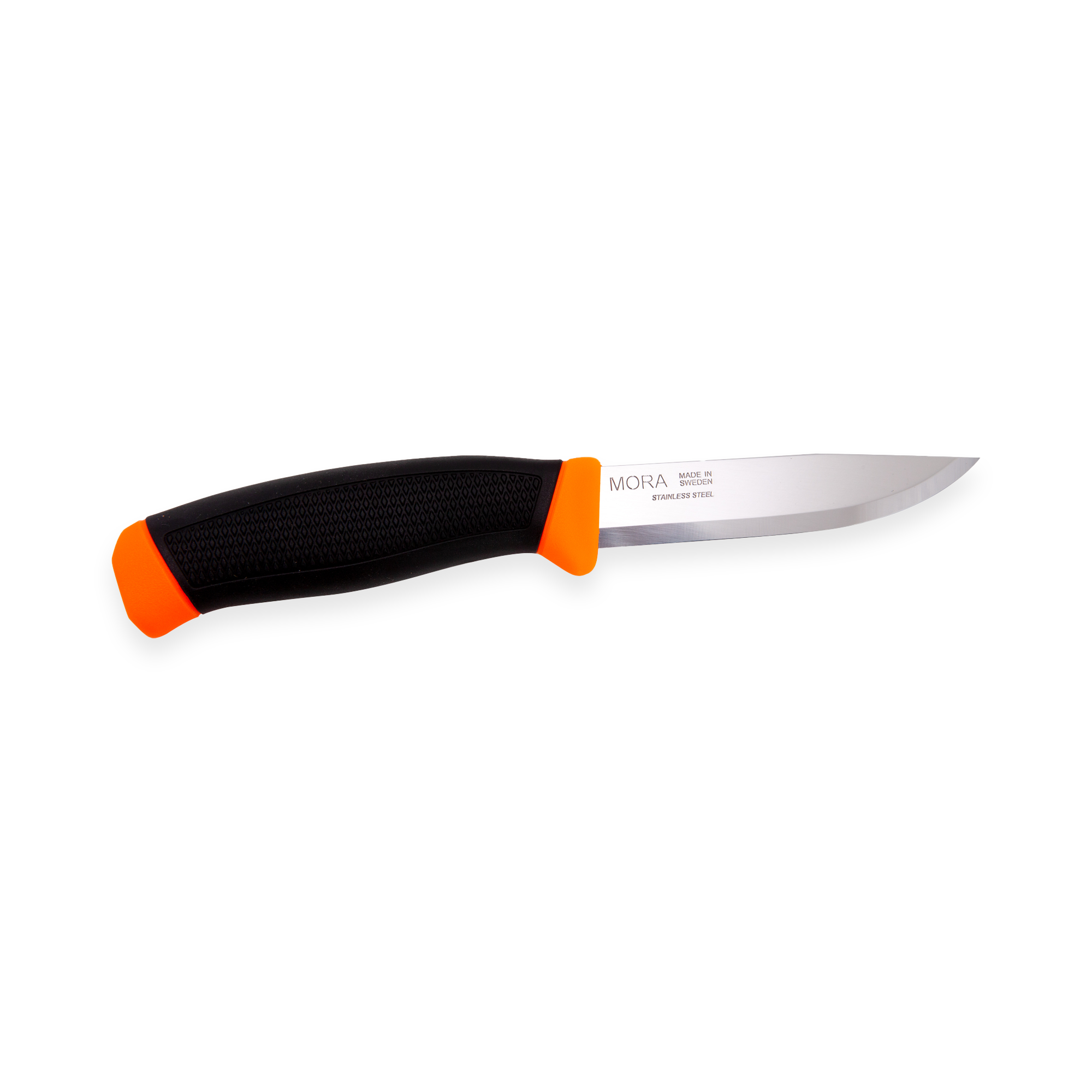 knife with rubber handle