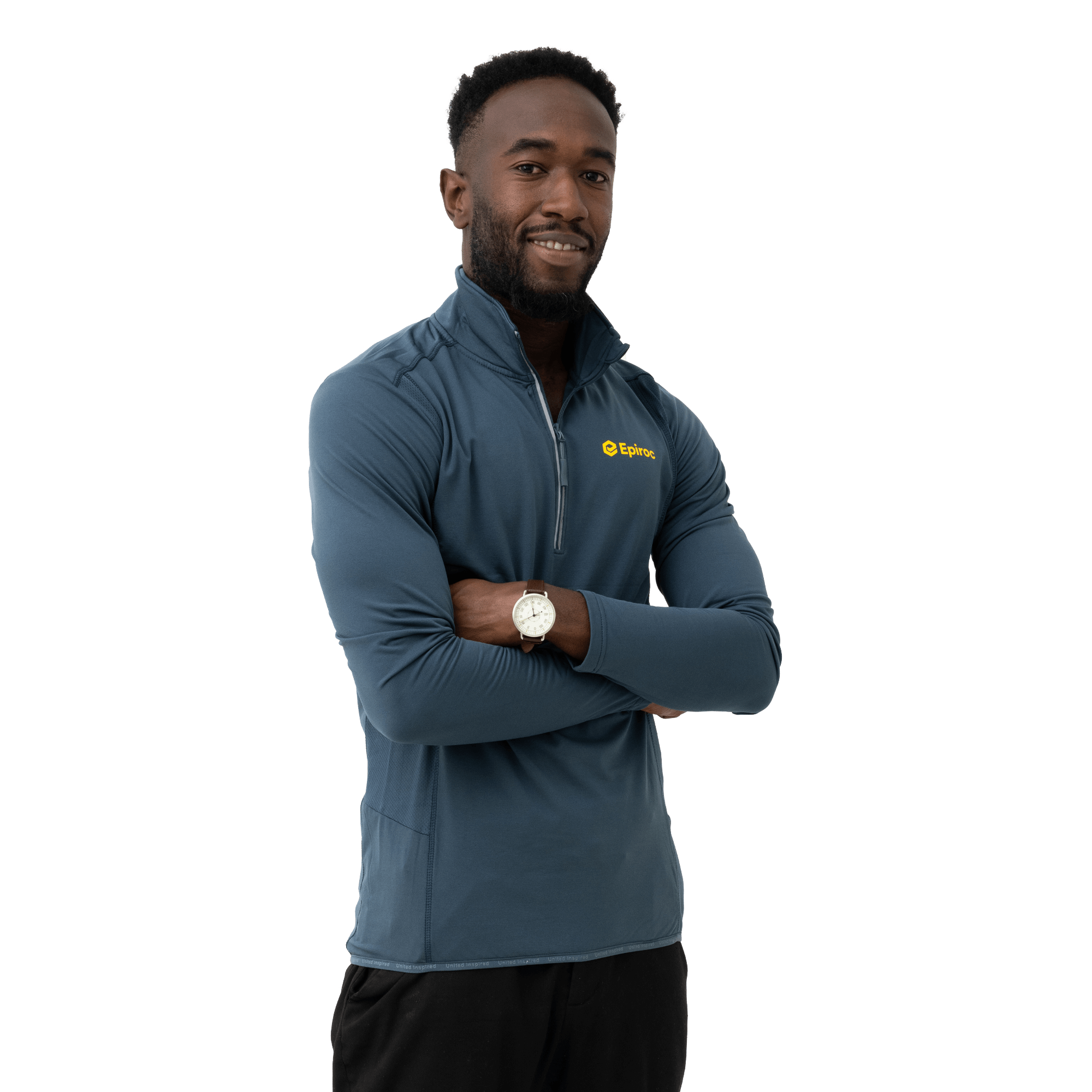 grey epiroc active sweater 
