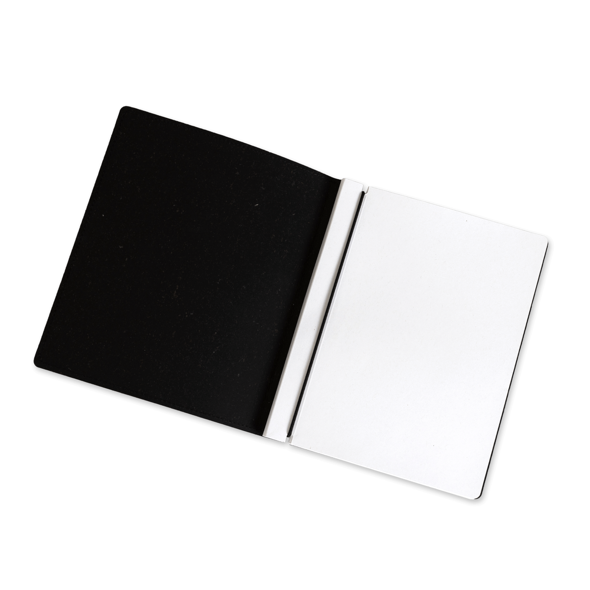 Grey and yellow notebook with epiroc logo