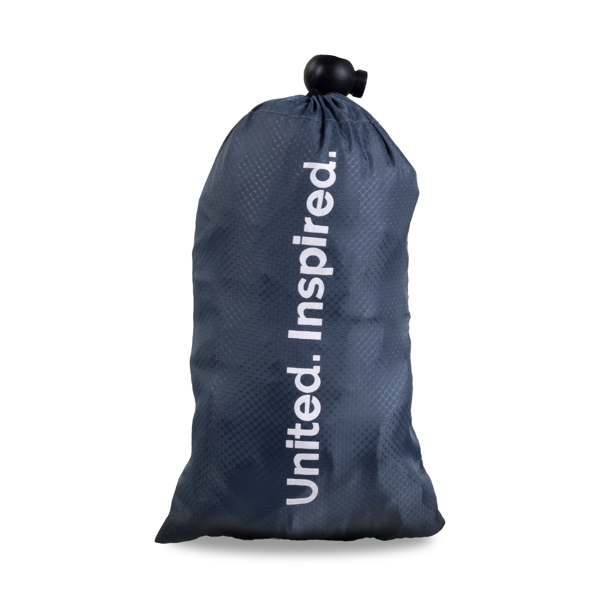 grey epiroc reflective backpack folded