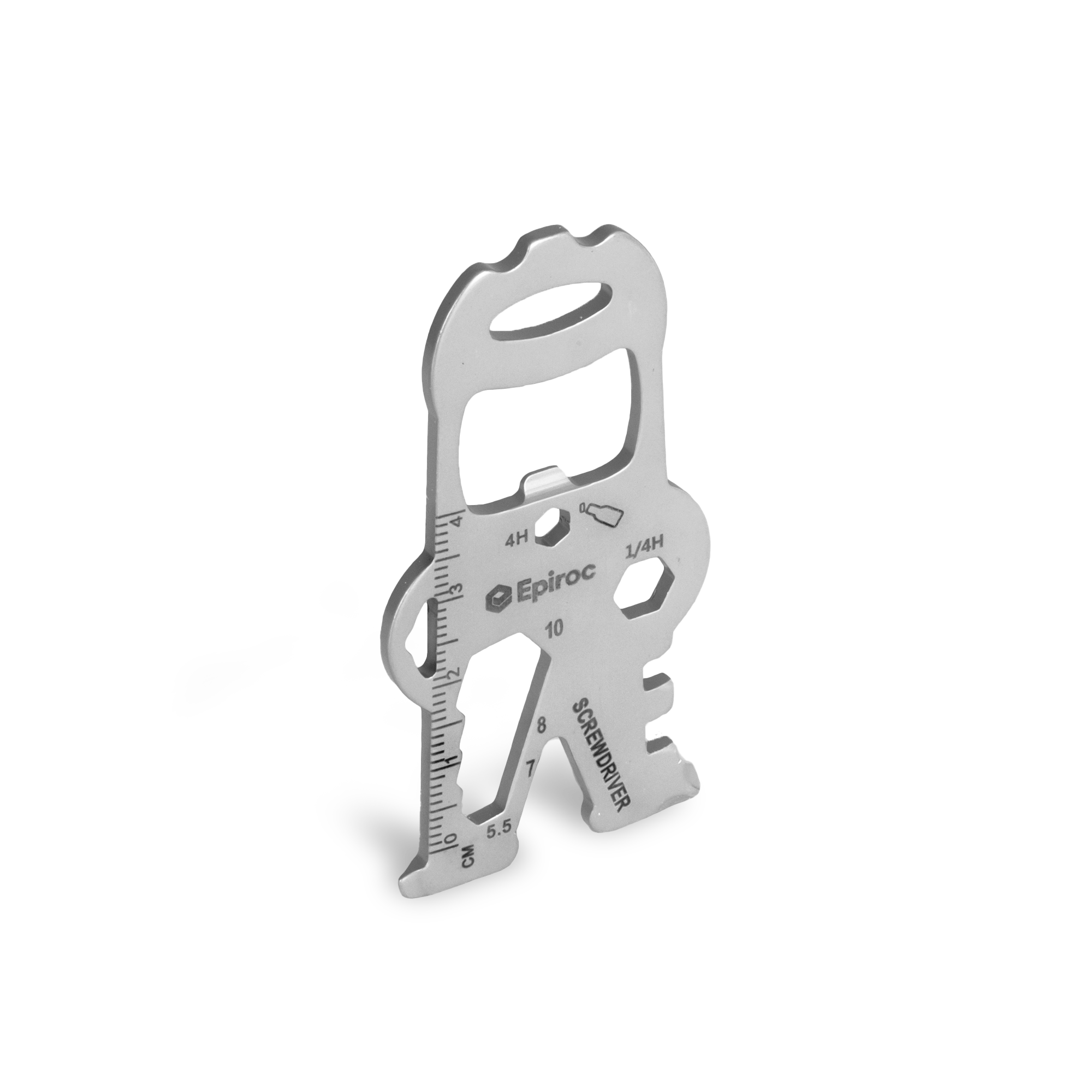 steel key tool with epiroc logo